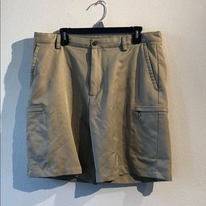 Men’s Izod Shorts, Khaki, 36